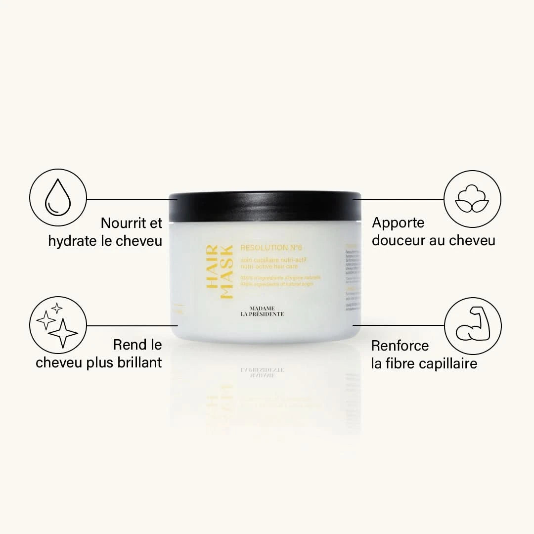 Masque cheveux Résolution n°6