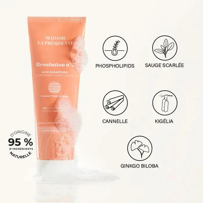 Shampoing anti-chute cheveux crépus