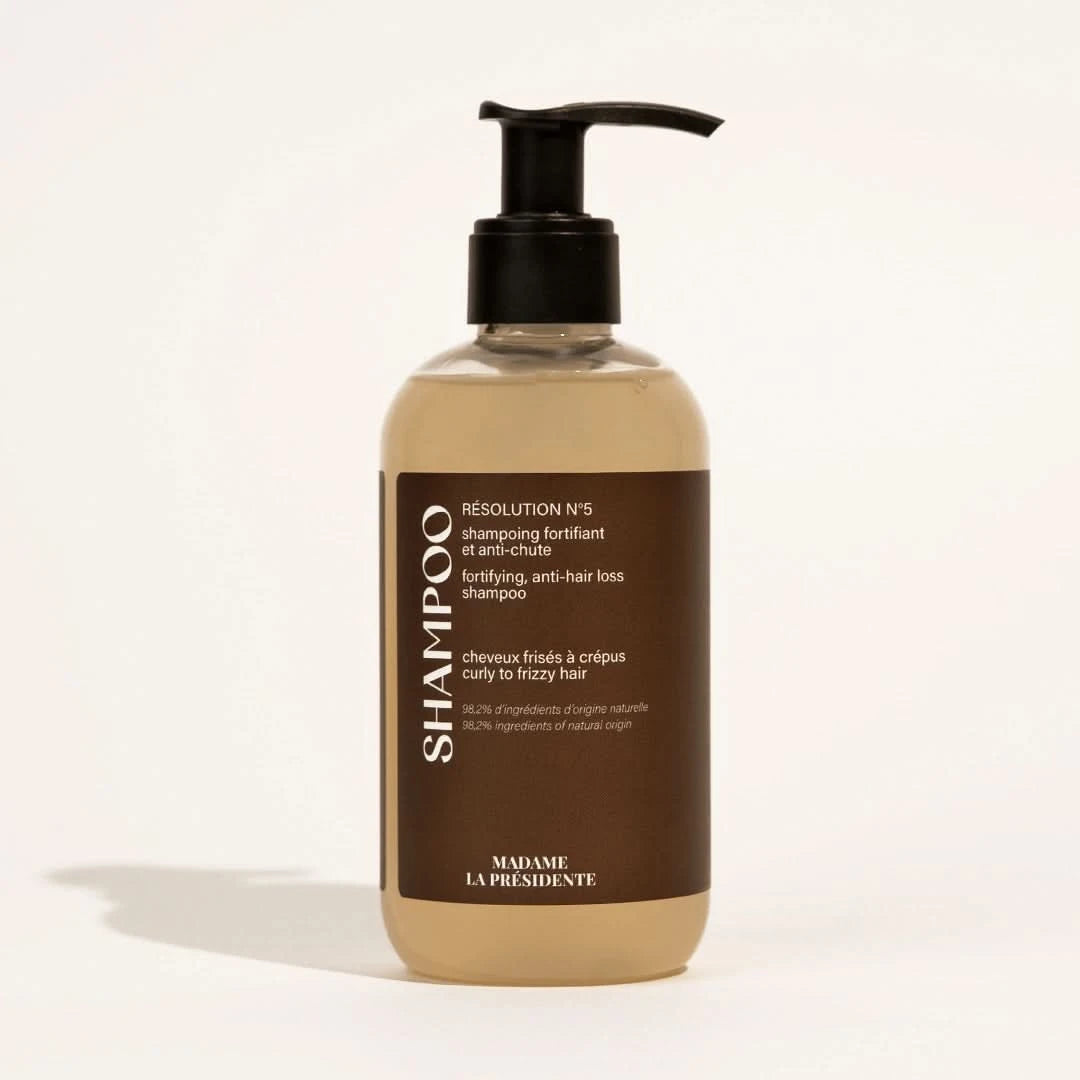Anti-Hair Loss and Strengthening Shampoo for Curly to Kinky Hair - Resolution No. 5