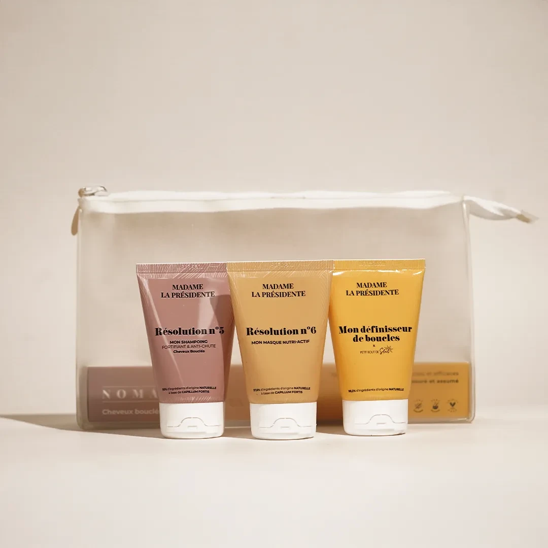 Trousse Voyage Nomade - Bouclés