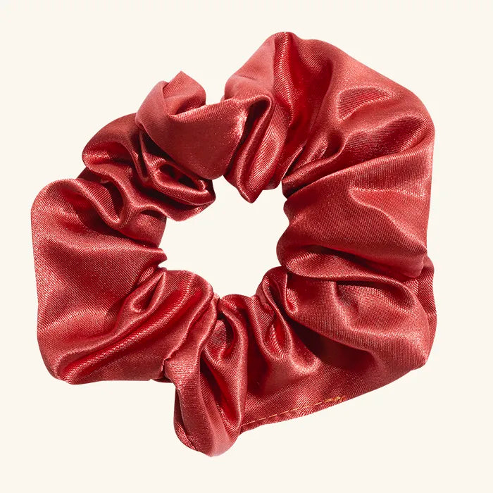 chouchou satin terracotta
