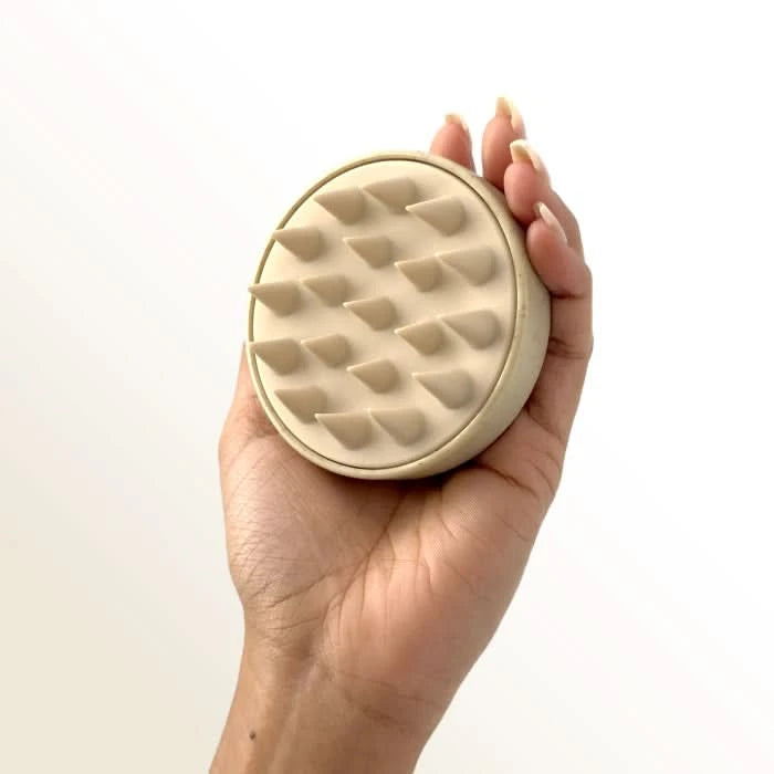 Brosse massante cuir chevelu