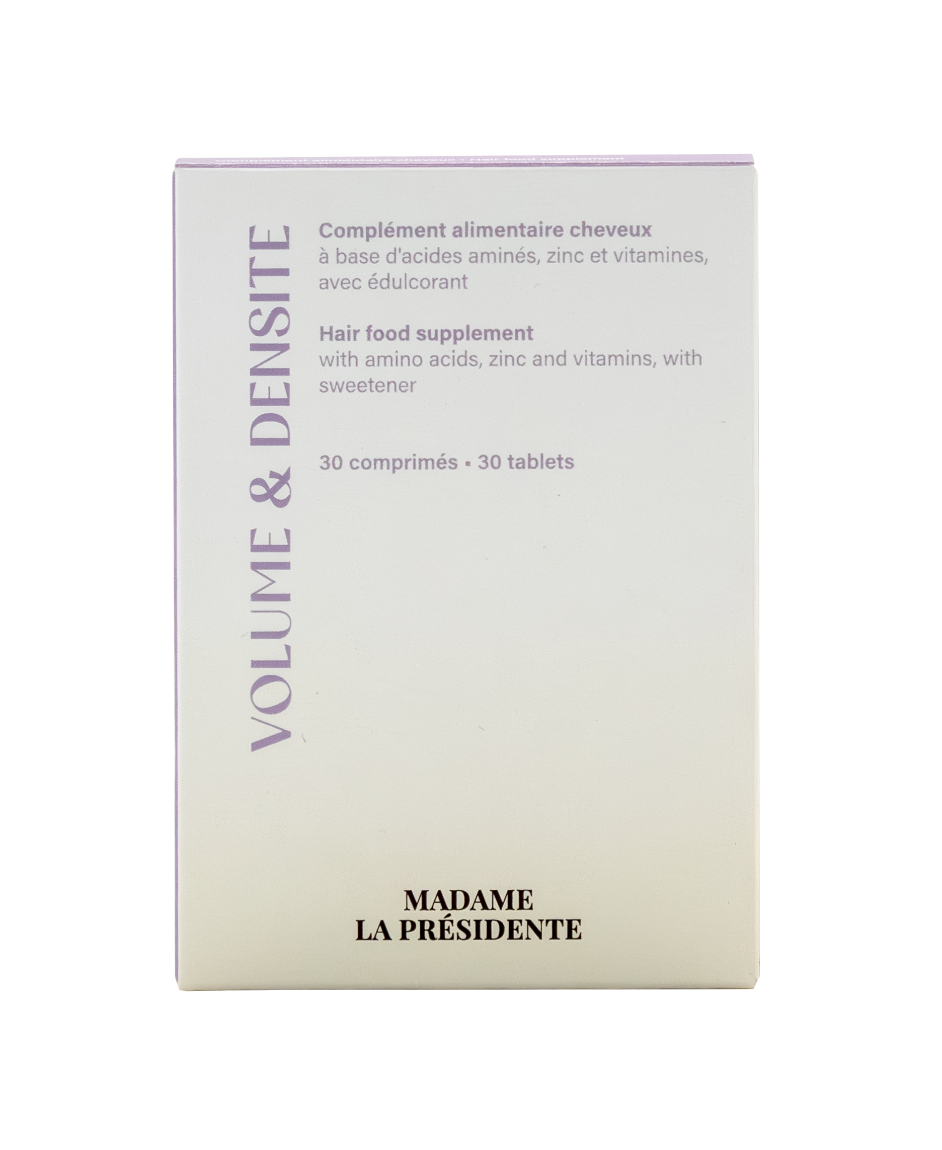 Compléments Alimentaires - Volume et Densité