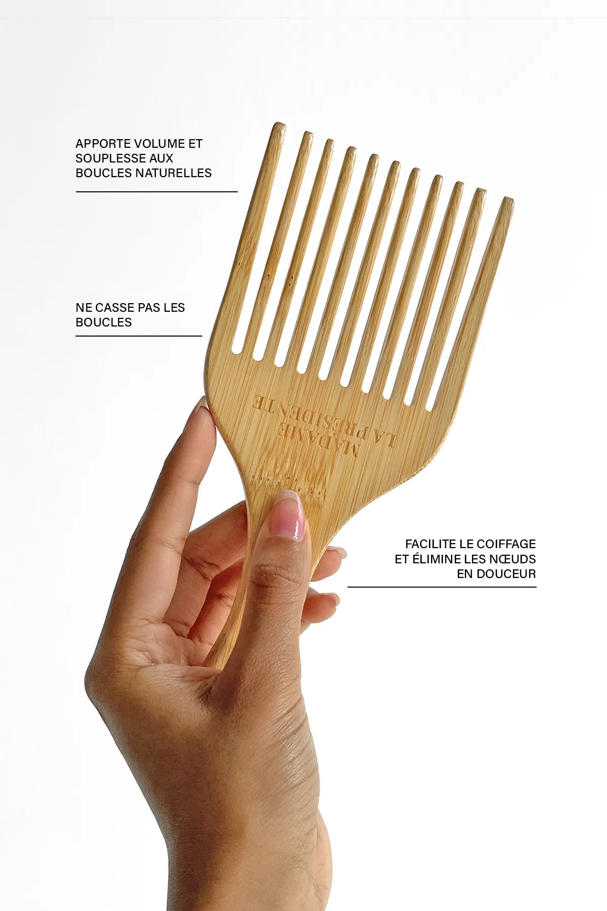 Peigne Volume Cheveux - Afro Comb